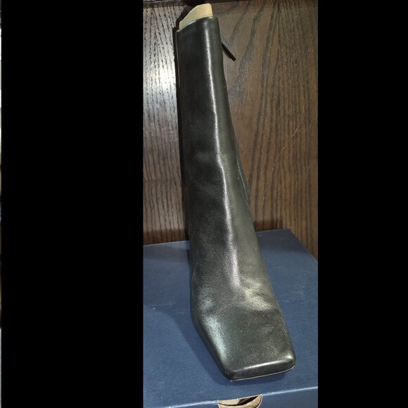 Sam Edelman Anika Black Leather booties sz 9 - Picture 6 of 13